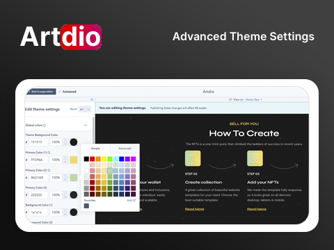 Advance Theme Options
